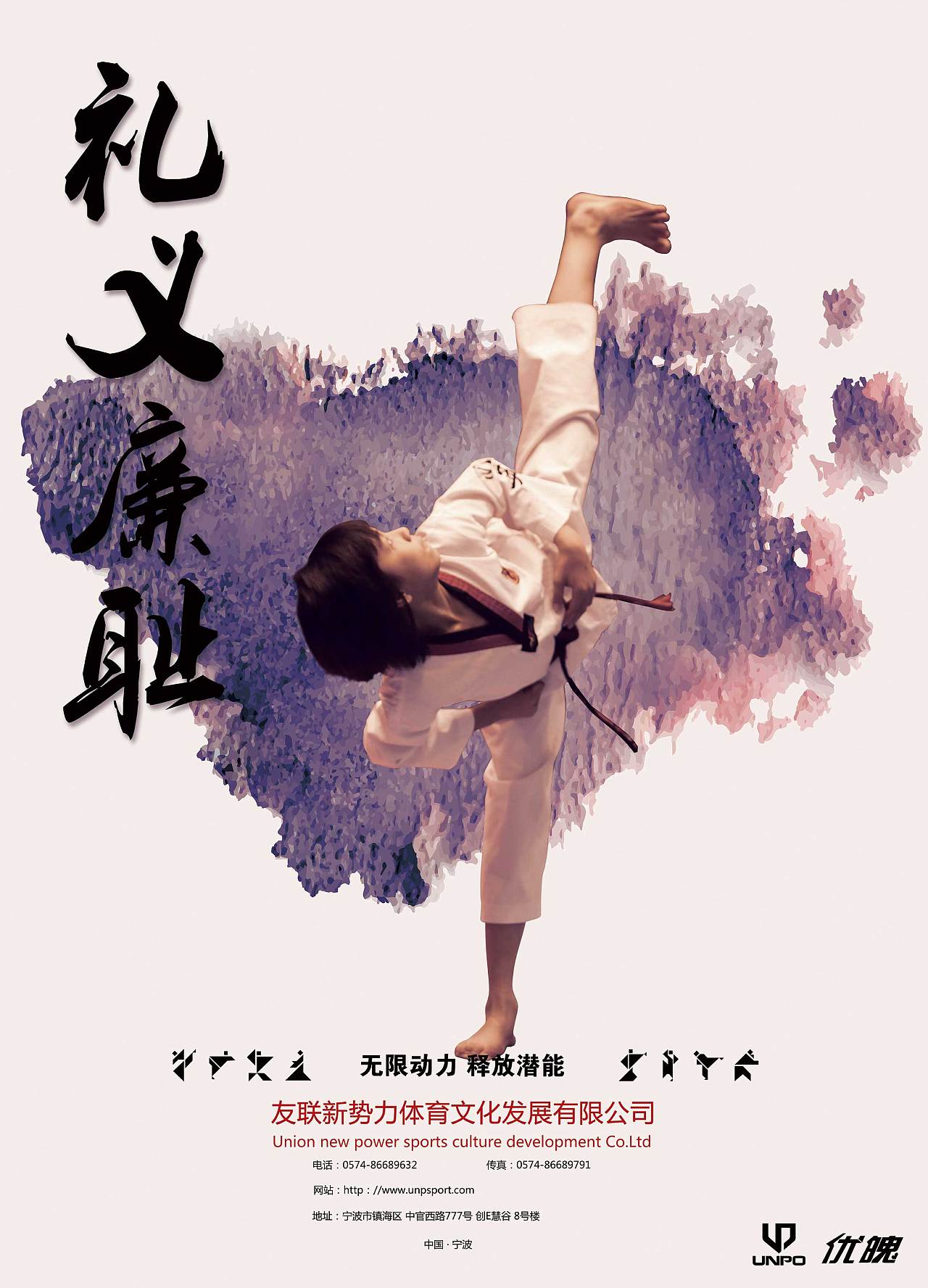 2013年全国大众跆拳道精英挑战赛海报