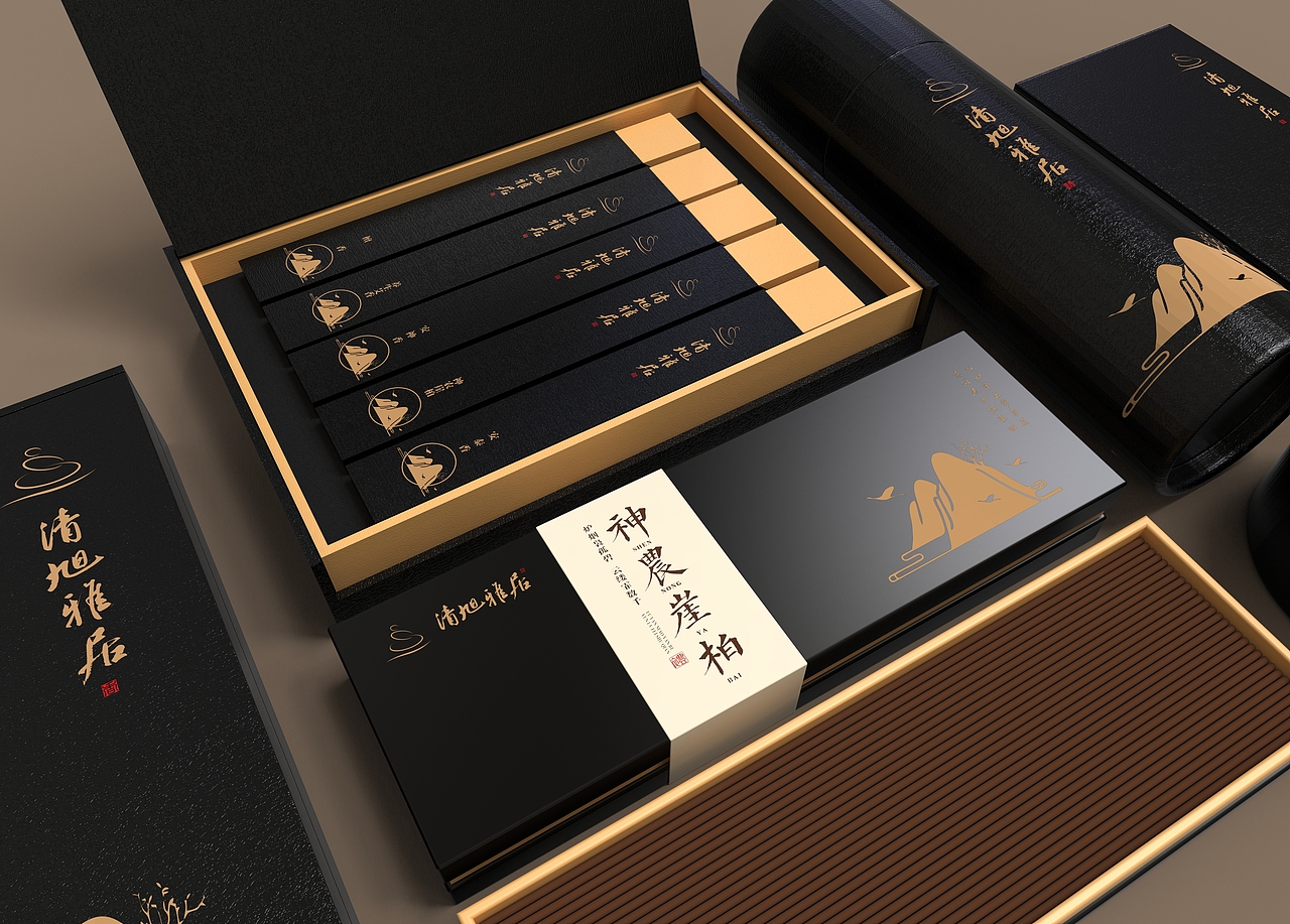 清旭雅居丨香品包装设计（图ZMjcxNTM1MDUy） - 包装 - 站酷设计师魏弢原创素材 - 站酷ZCOOL