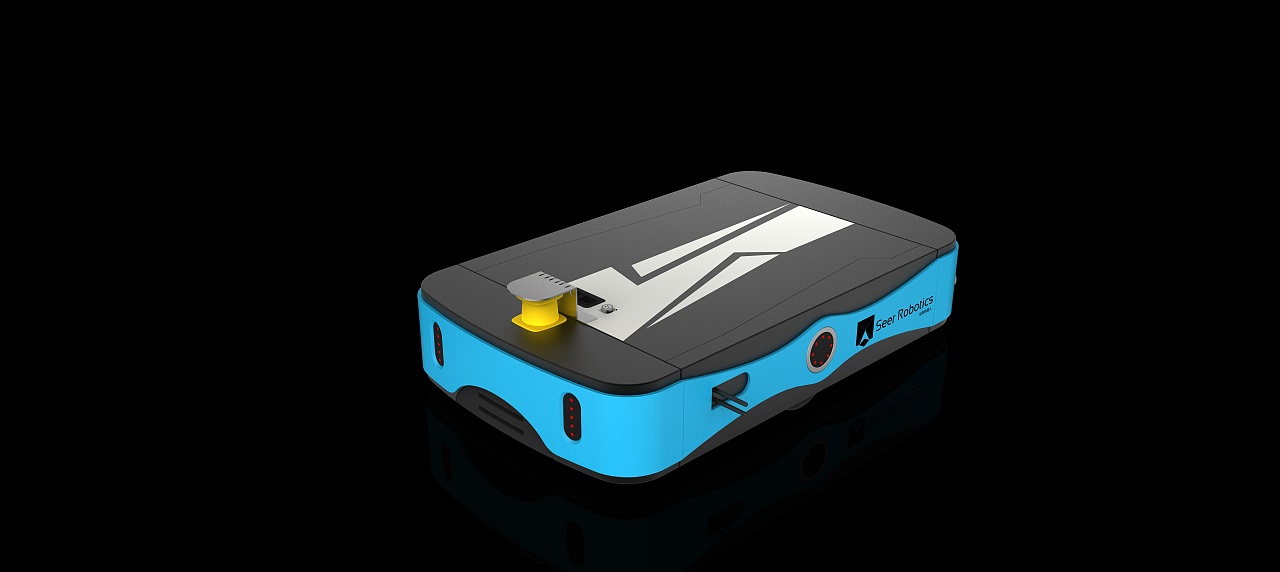 agv智能物流小车外观设计