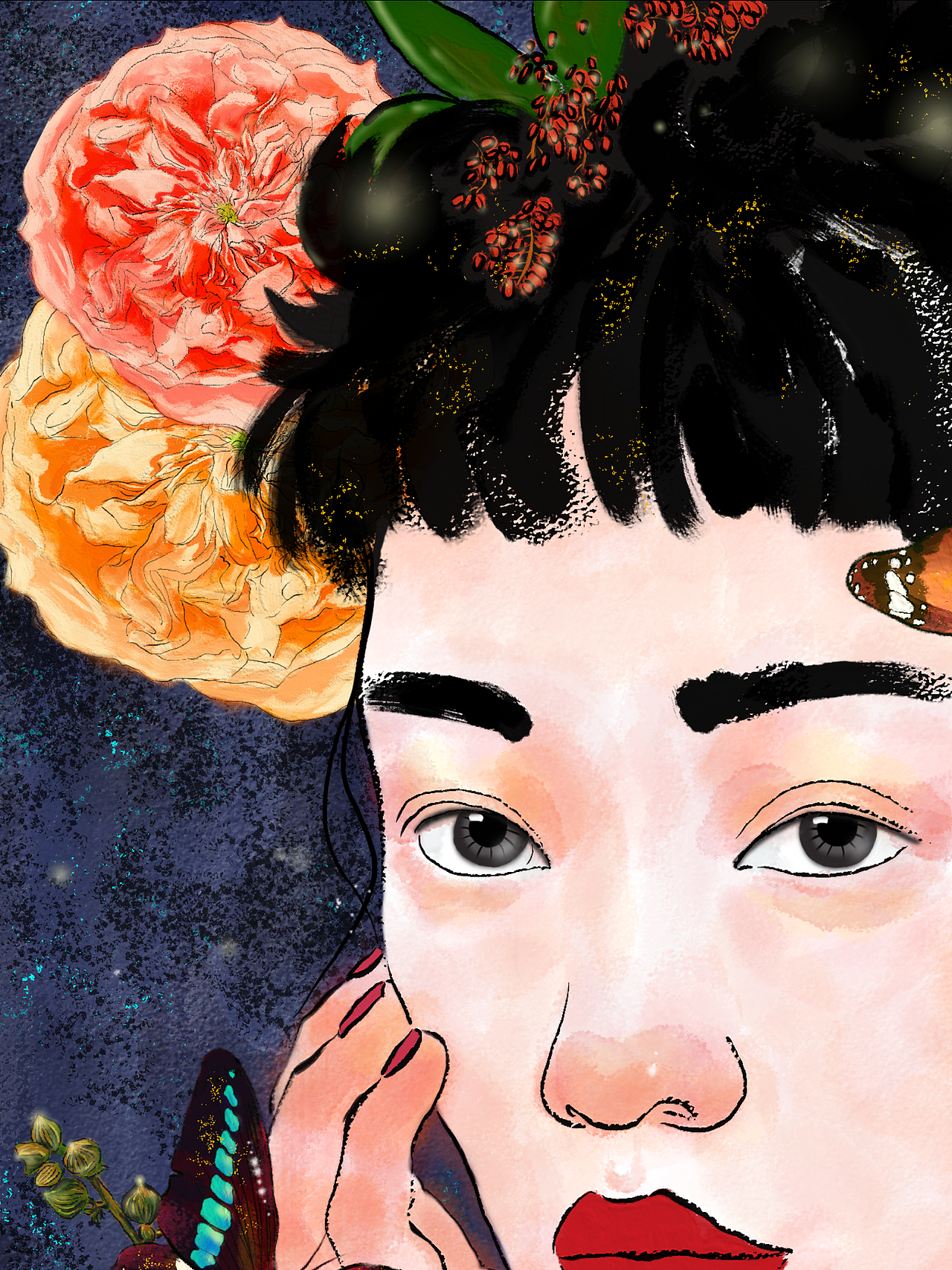 繁花如梦（图ZMjQyODU2MTIw） - 创作习作 - 站酷设计师姚醒醒原创素材 - 站酷ZCOOL