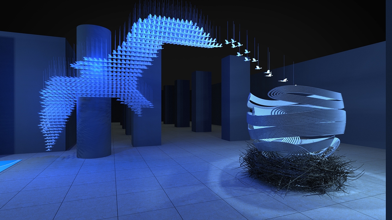 蔚蓝山海案名发布会一套（图ZMTc5NTg5NDAw） - 场景 - 站酷设计师头铁的画图仔原创素材 - 站酷ZCOOL