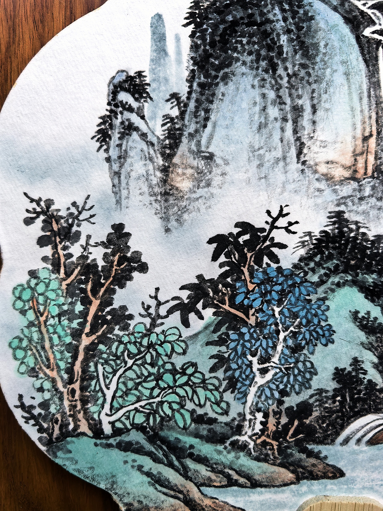 云峰清溪（图ZMzc0NDE4MTMy） - 绘画 - 站酷设计师安田原创素材 - 站酷ZCOOL