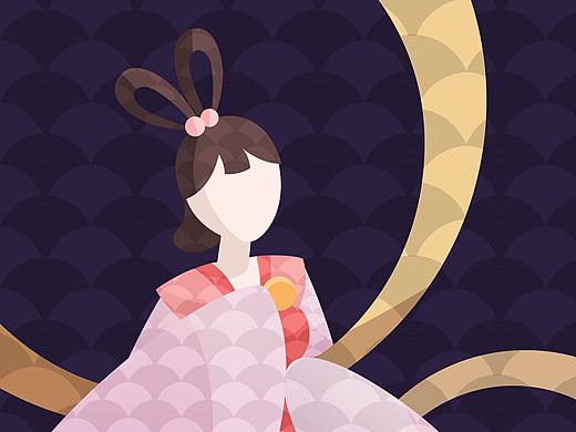 图形插画练习-中秋（个人主页-ZNTg3NDE3NzY=） - 商业插画 - 站酷设计师MO抹茶原创素材 - 站酷ZCOOL
