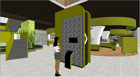 【空间印象连锁终端设计案例】专访空间印象-汤臣倍健区域营销中心设计项目组（图ZMTE5MDg5MTI=） - 家装设计 - 站酷设计师空间印象商业设计原创素材 - 站酷ZCOOL