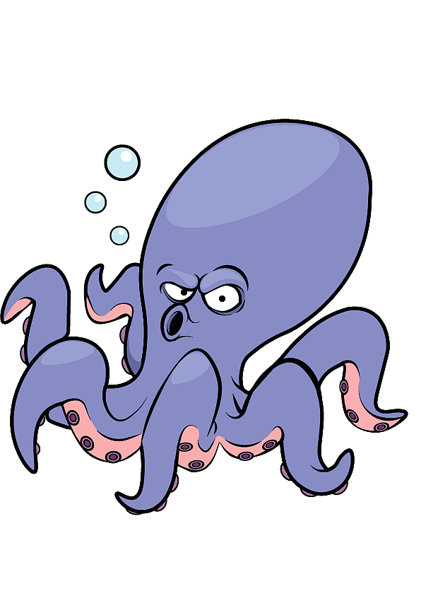 章鱼（图ZMTAxNDQ2Nzk2） - 创作习作 - 站酷设计师路希维德原创素材 - 站酷ZCOOL