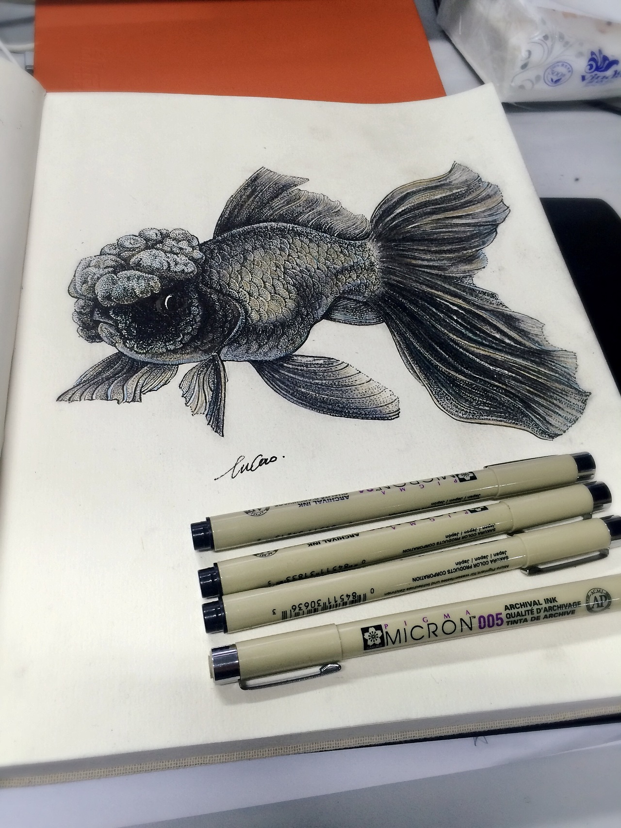 针管笔作品合集