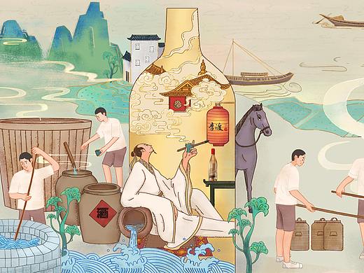 传承-李渡酒与古人共饮美酒