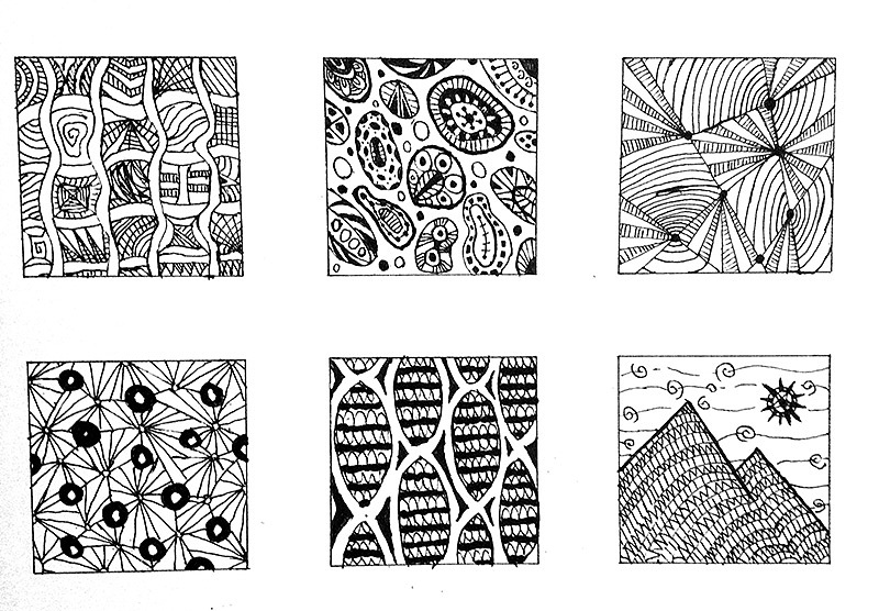 点线面构成-/钢笔画/手绘/绘画/图形创意/设计表现方法（图ZMTYxMDE4NzA0） - 图案 - 站酷设计师锦_Jin原创素材 - 站酷ZCOOL