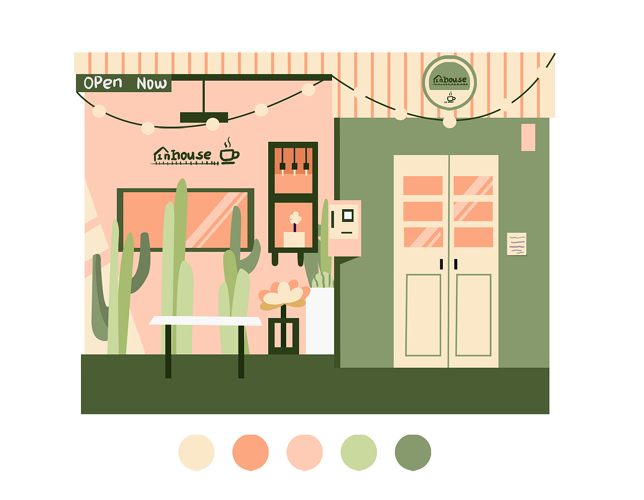 配色练习｜原创（图ZMzAyODgyNjky） - 商业插画 - 站酷设计师鹿屿LIUANQI原创素材 - 站酷ZCOOL