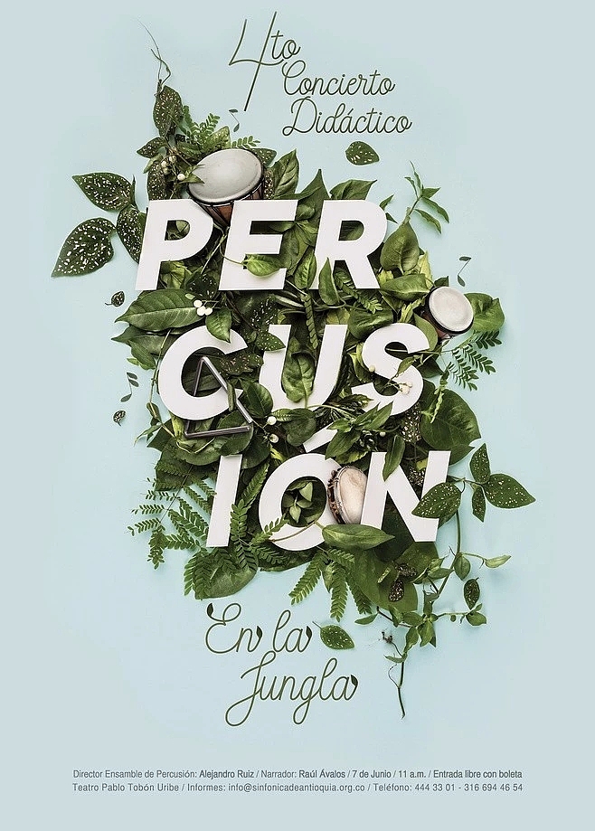 平面-一组关于花的设计