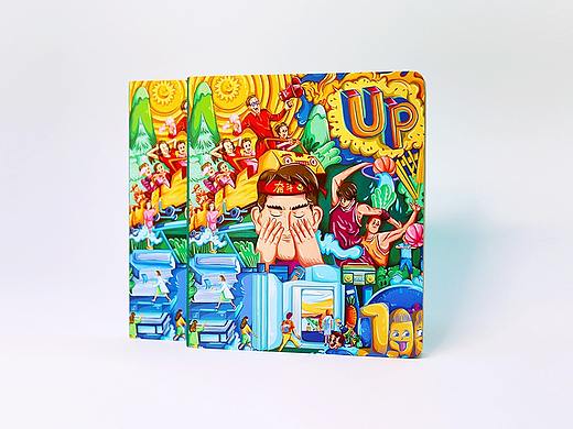 作业帮一课 - 高中UP主题包装设计