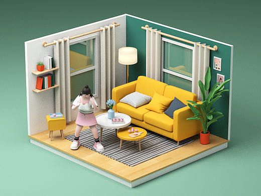 C4D趣味动画