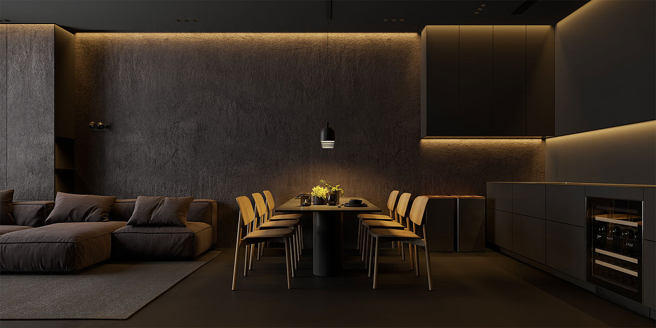 三口之家的極簡住宅（图ZMzA3MzM5NzA4） - 家装设计 - 站酷设计师做豬要低調原创素材 - 站酷ZCOOL