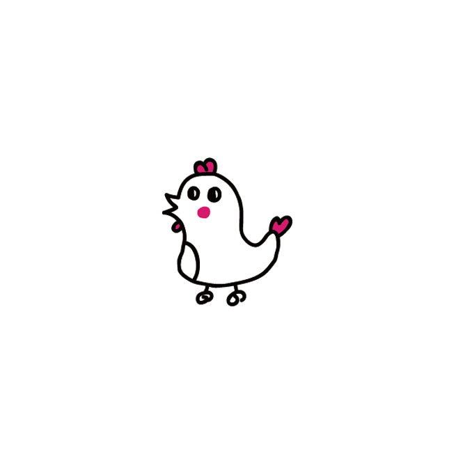 一只呆比鸡表情包(图ZNjk3NzYwNjQ=) - 网络表情 - 站酷设计师草的类原创素材 - 站酷ZCOOL