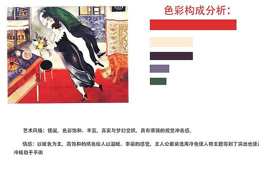 名画色彩分析