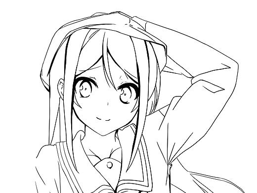 继续临摹线稿,速度上来了,但是不知道质量怎么样?