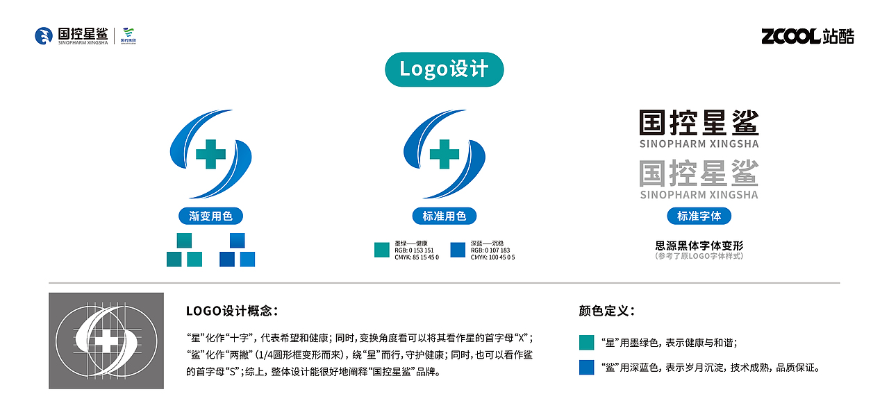 2022国控星鲨原创LOGO设计（图ZMjkyNzU4NDYw） - Logo - 站酷设计师指尖浮光原创素材 - 站酷ZCOOL