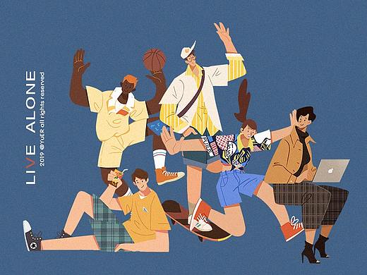 一个人