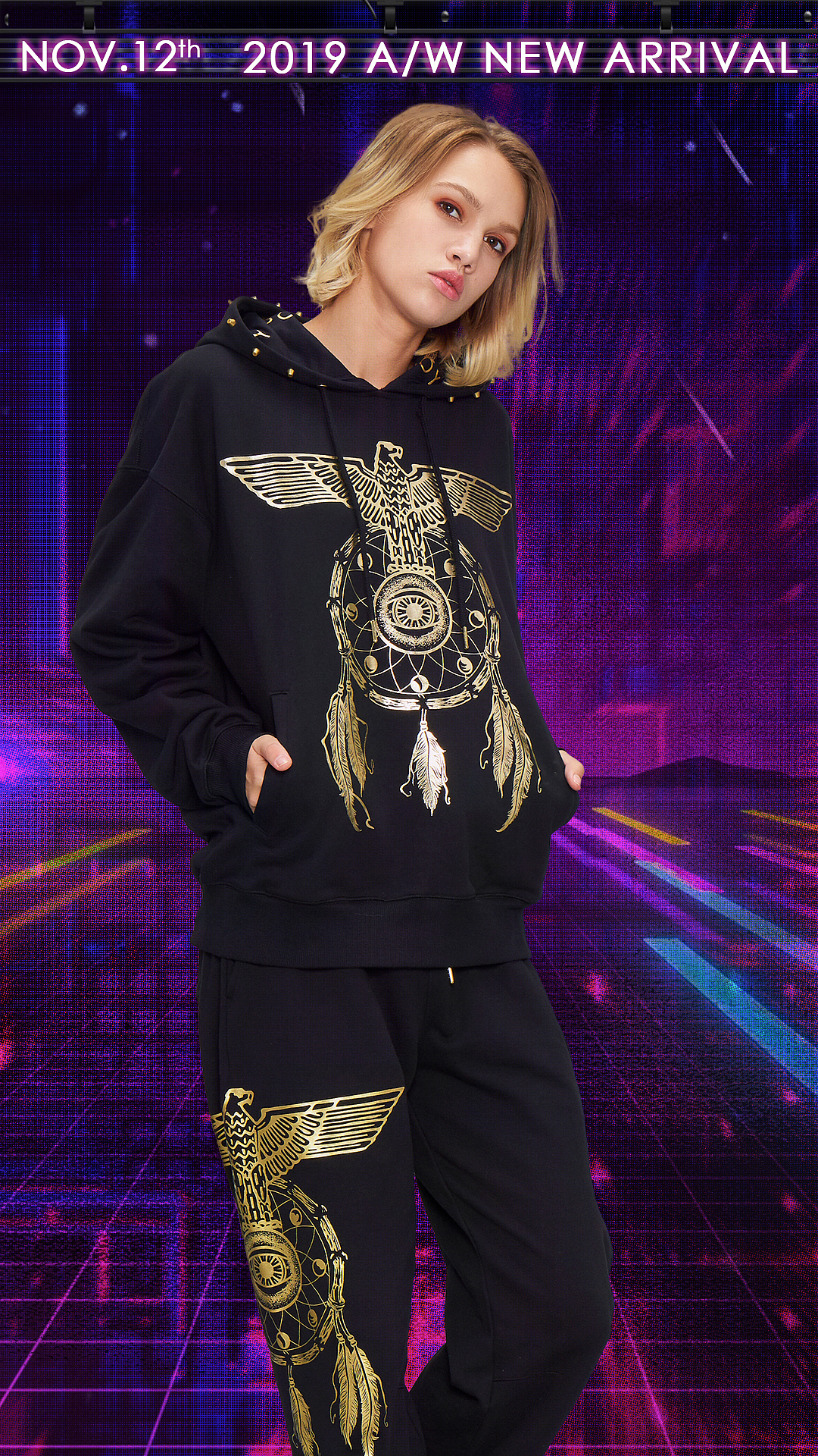 抖音视频画面关键帧设定-潮牌类