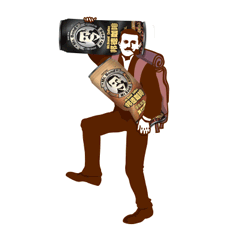 搞笑邦德咖啡gif（图ZMjg5Nzc2OTY0） - 网络表情 - 站酷设计师山竹沐子原创素材 - 站酷ZCOOL