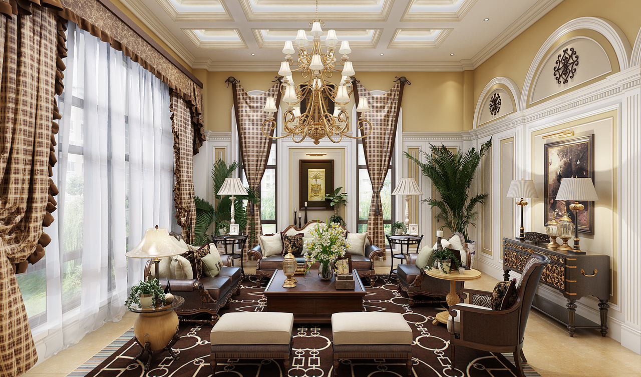 碧桂园别墅商业效果图