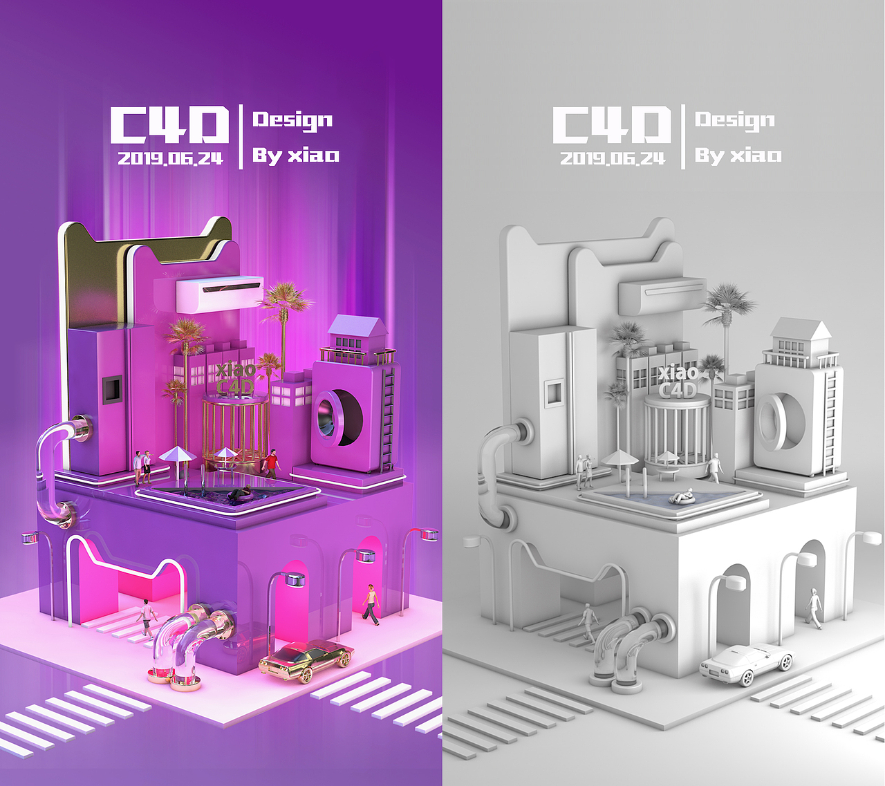 车间流水线作品（图ZMTY1NjY1MjA4） - 场景 - 站酷设计师窝窝头啊原创素材 - 站酷ZCOOL