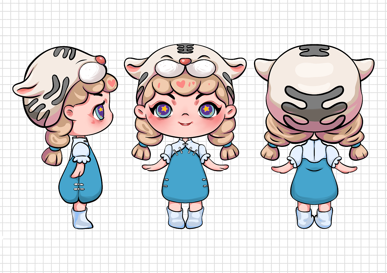 个人ip形象设计|插画|商业插画|123小老虎 - 原创作品 - 站酷 (zcool)