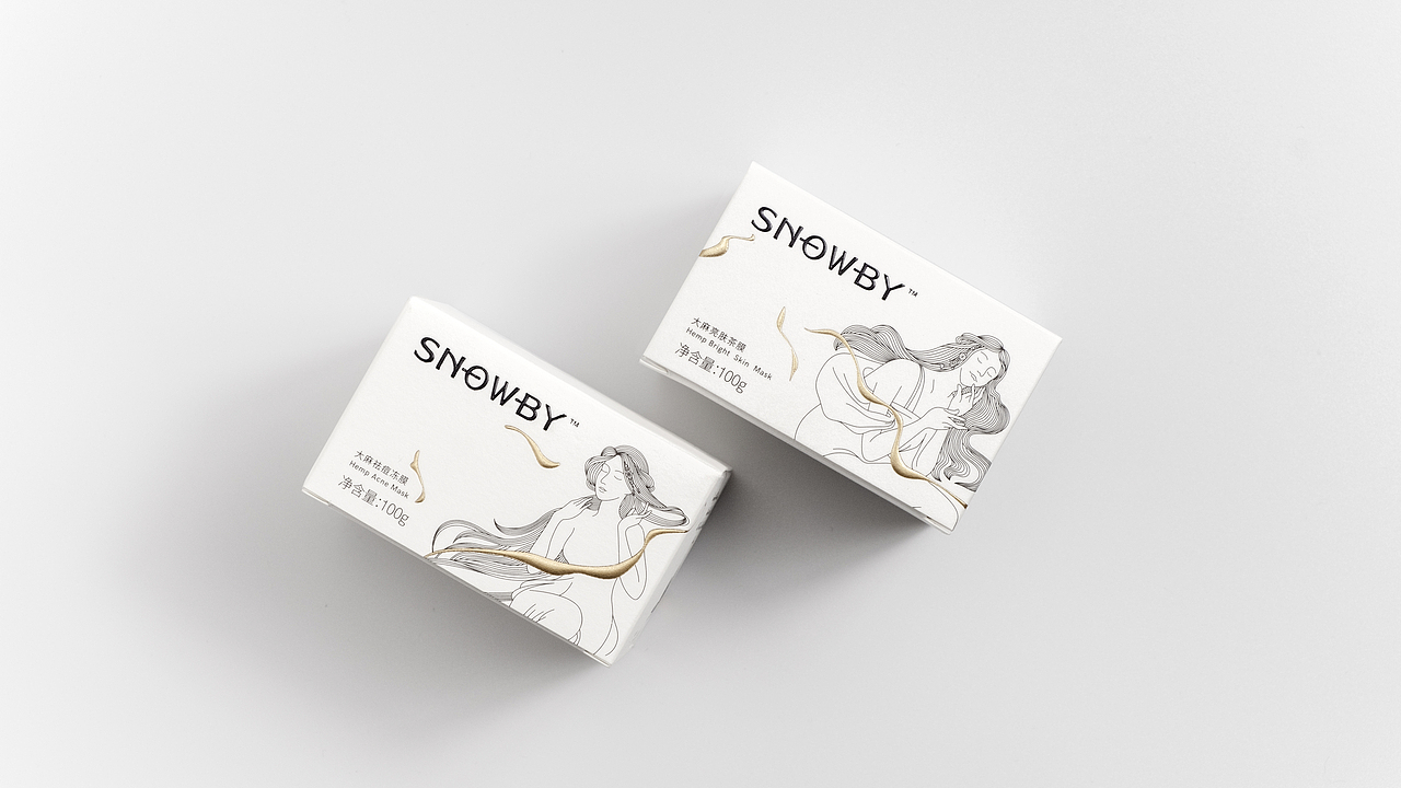 SNOWBY × 3721设计 | SNOWBY有机护肤品牌