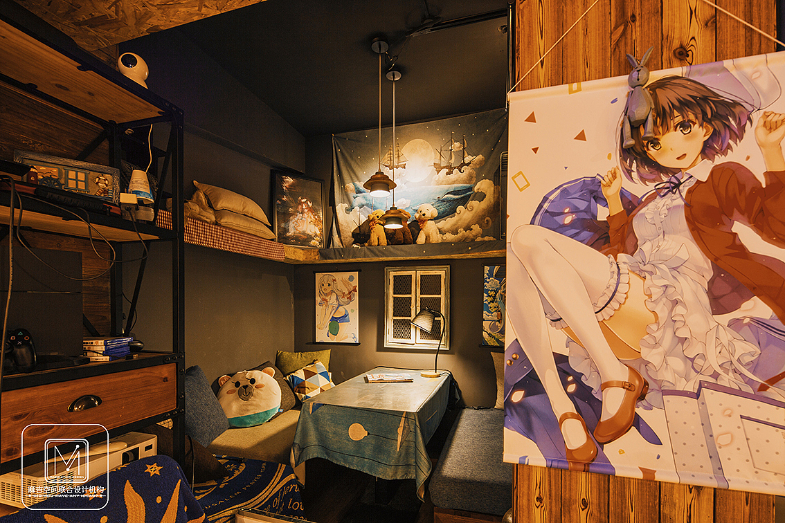 麻吉工装定制二次元静吧宅天屋20