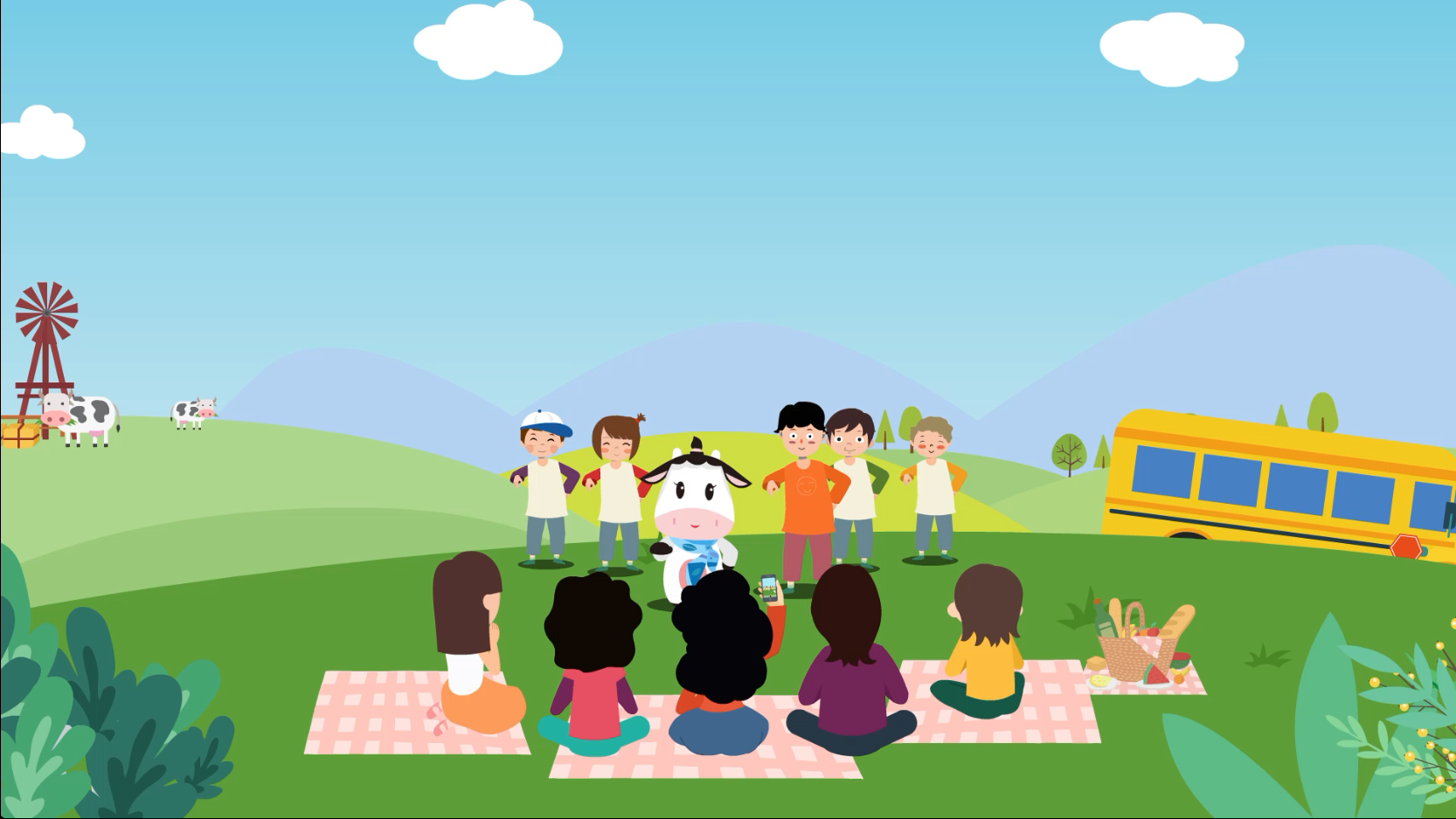 二维动画——《蒙牛》