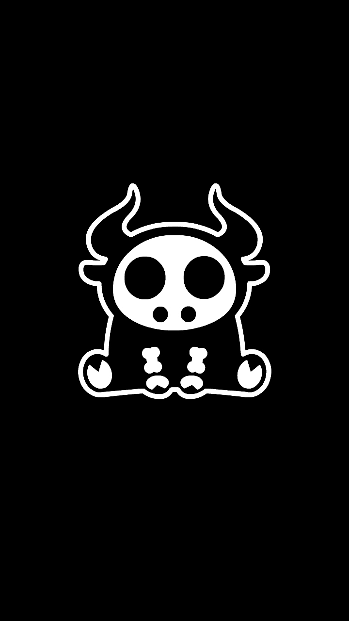HI BLACK EYE(KULO STAR)生肖系列牛纯黑手机壁纸（图ZMjYyMjY2NjI4） - 商业插画 - 站酷设计师Z42750135原创素材 - 站酷ZCOOL