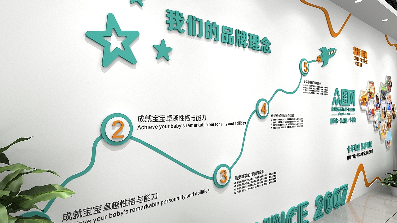 企业文化墙（图ZMjIwODE5Njk2） - 家装设计 - 站酷设计师皮卡丘的小尾巴原创素材 - 站酷ZCOOL