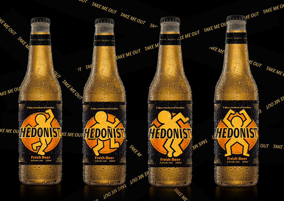HEDONIST啤酒包装设计