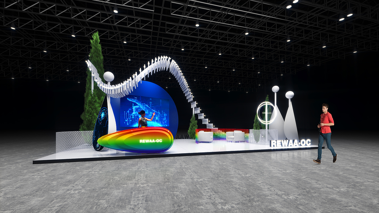 展台/展览空间设计（图ZMjY0OTkxNjMy） - 展陈设计 - 站酷设计师MG风的影子原创素材 - 站酷ZCOOL