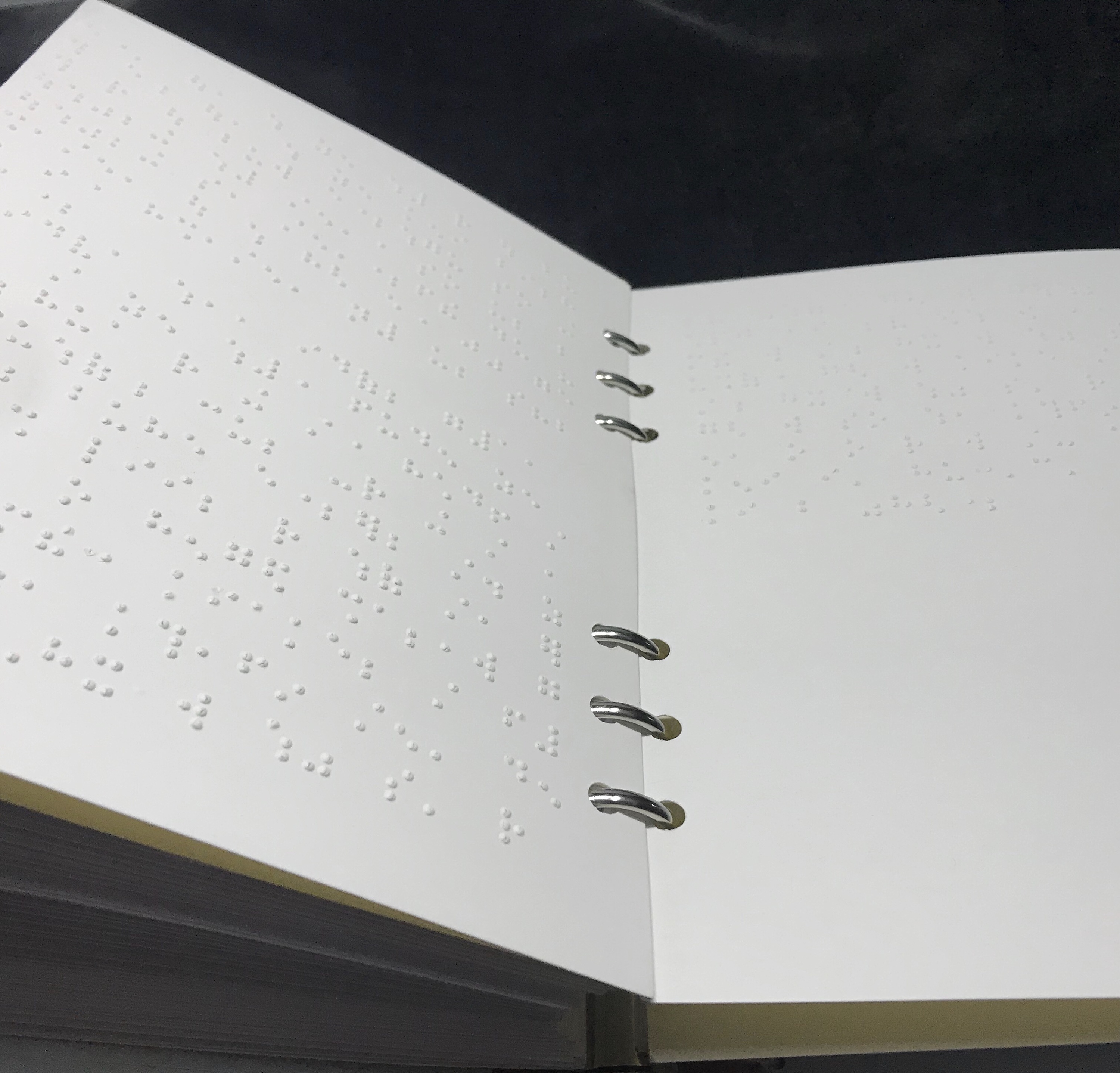 创意书籍——盲文《三天黑暗》