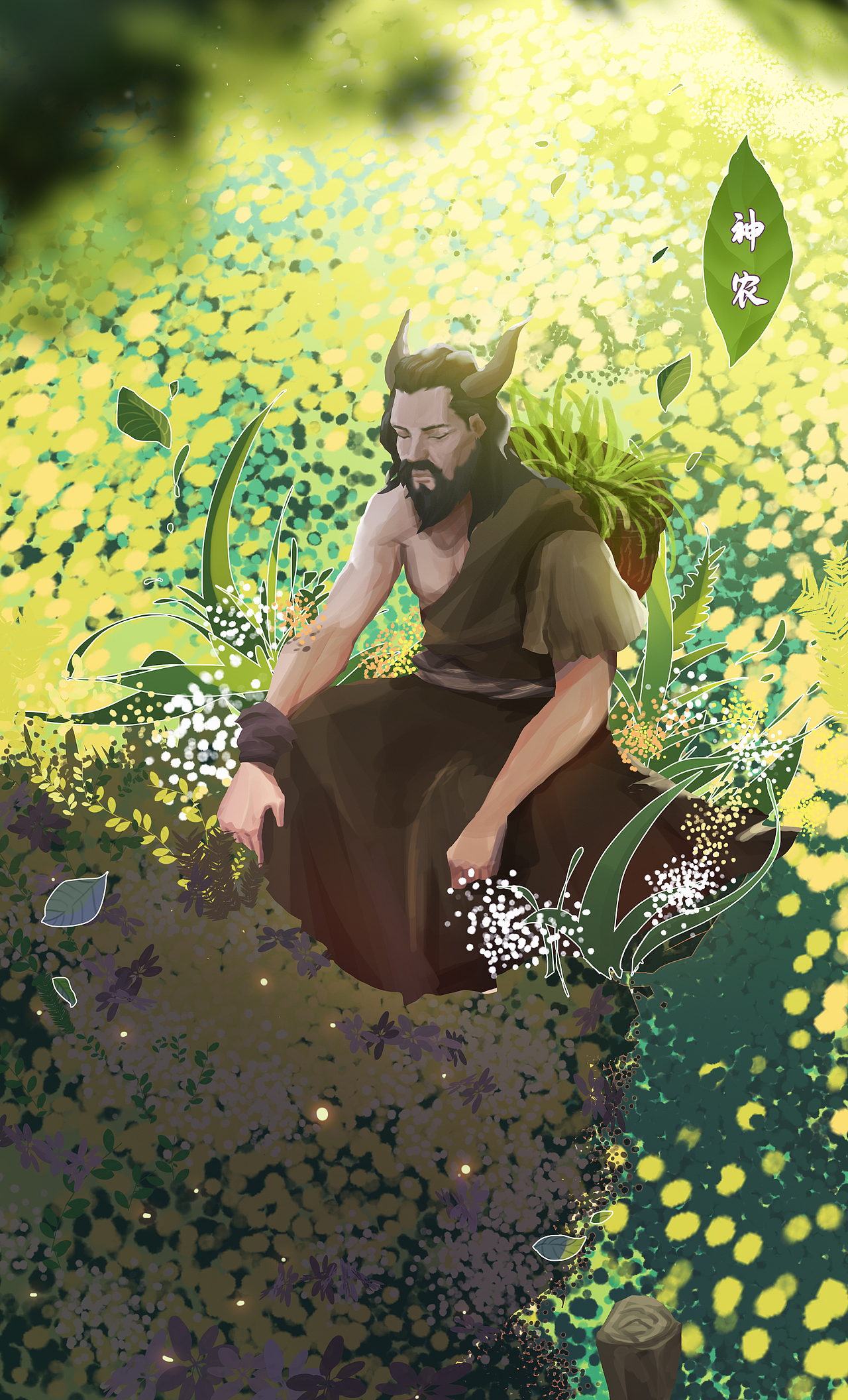 中国神话人物传说插画（图ZMjMxODAzOTA4） - 商业插画 - 站酷设计师长街LONG原创素材 - 站酷ZCOOL