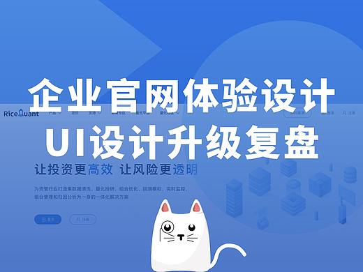 企业官网-设计复盘项目