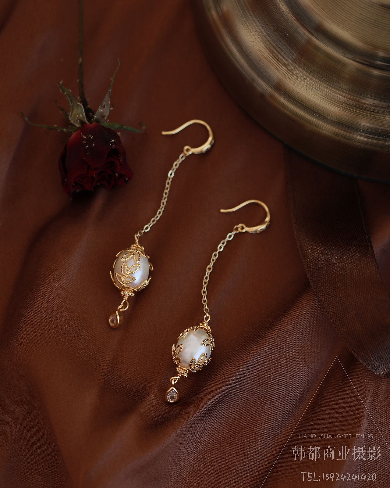 耳环（图ZMTYyNzU5NzYw） - 产品摄影 - 站酷设计师yefeng885802原创素材 - 站酷ZCOOL