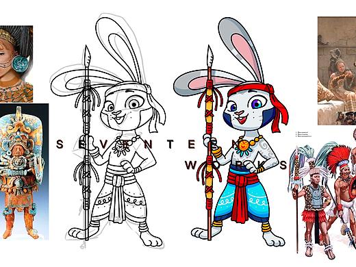 动物村IP玛雅文化延展设计