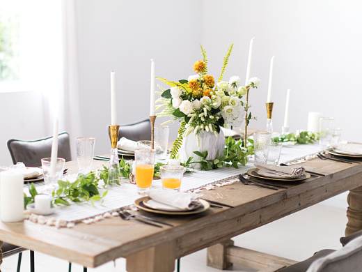 table setting 餐桌布置 餐厅空间美学