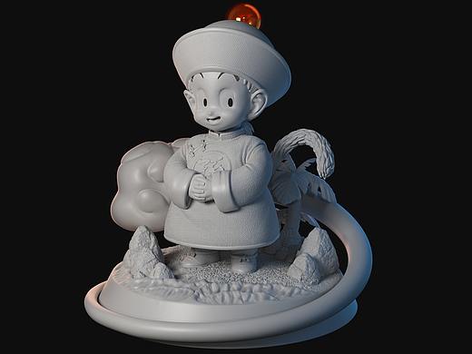 孙悟饭手办