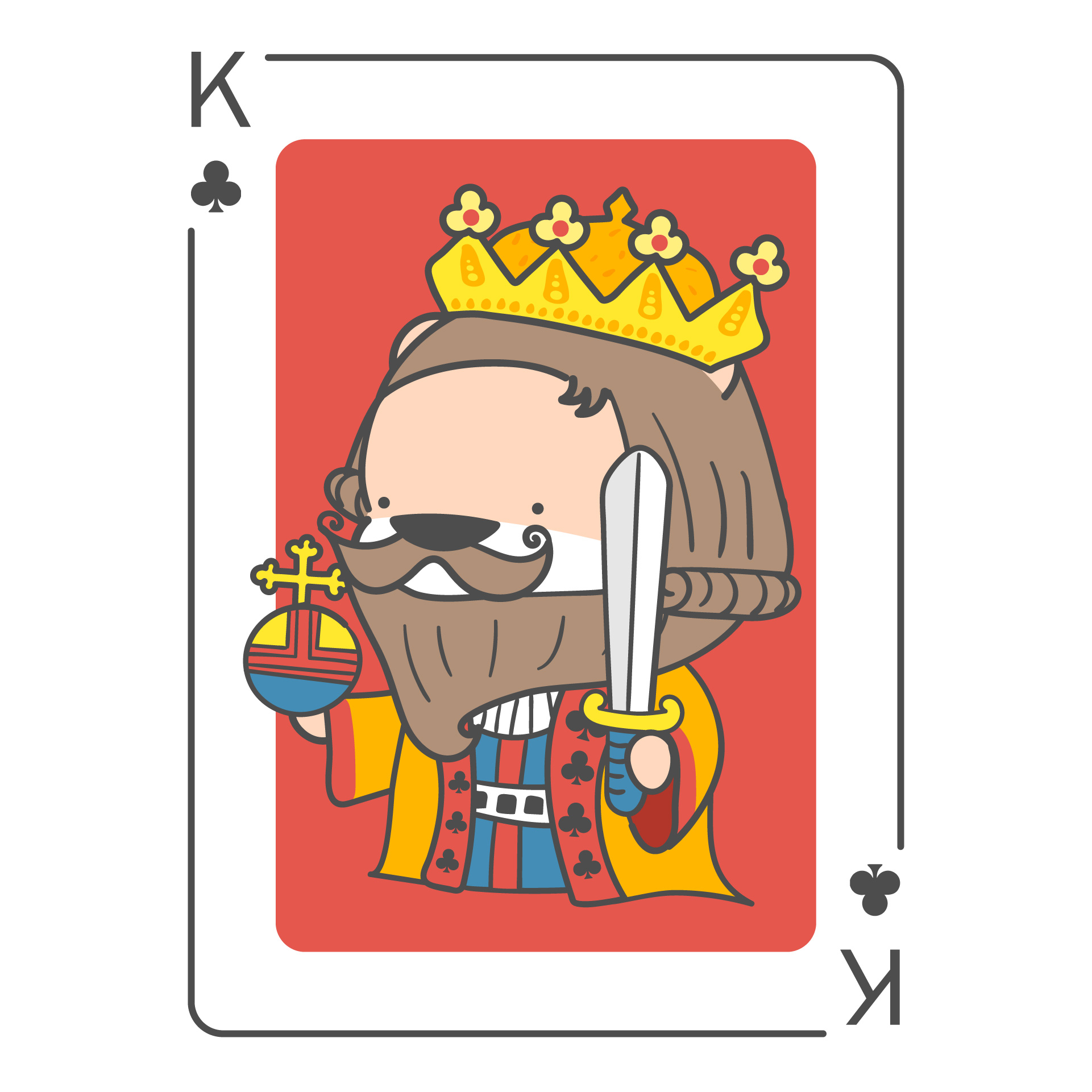 扑克牌头像代表的人物图片