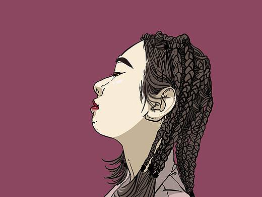 人物形象绘画（四）（个人主页-ZMzc5MzM4NDg=） - 新锐潮流插画 - 站酷设计师JoannaLiao原创素材 - 站酷ZCOOL