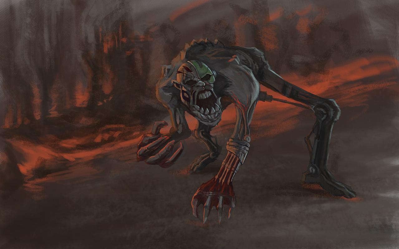 来自地狱的金属化食尸鬼