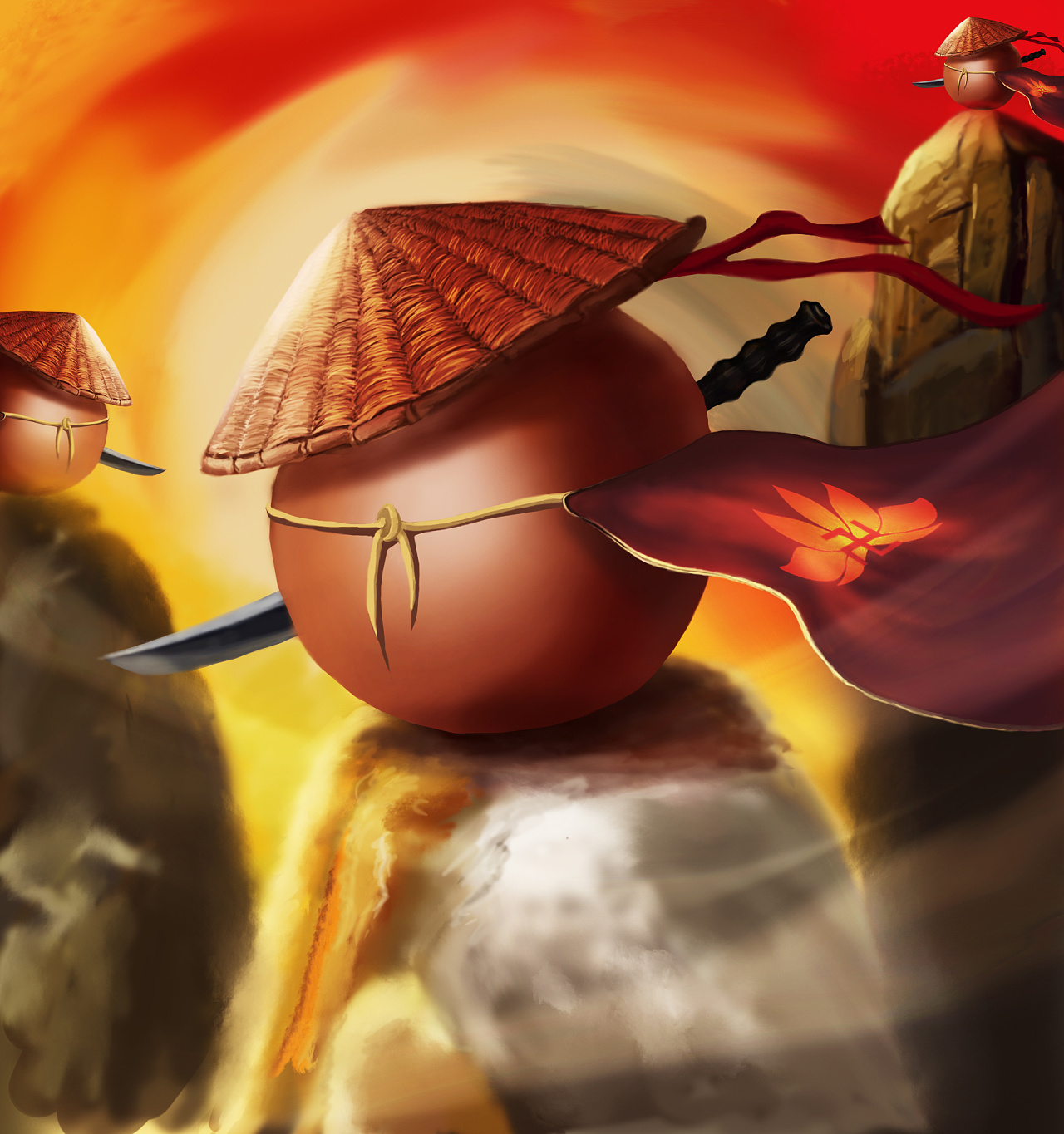 土豆大侠|插画|创作习作|快递小哥 - 原创作品 - 站酷 (zcool)