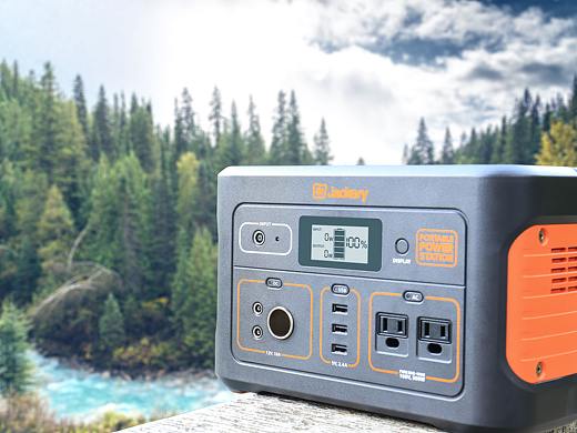 户外电源场景图拍摄修图