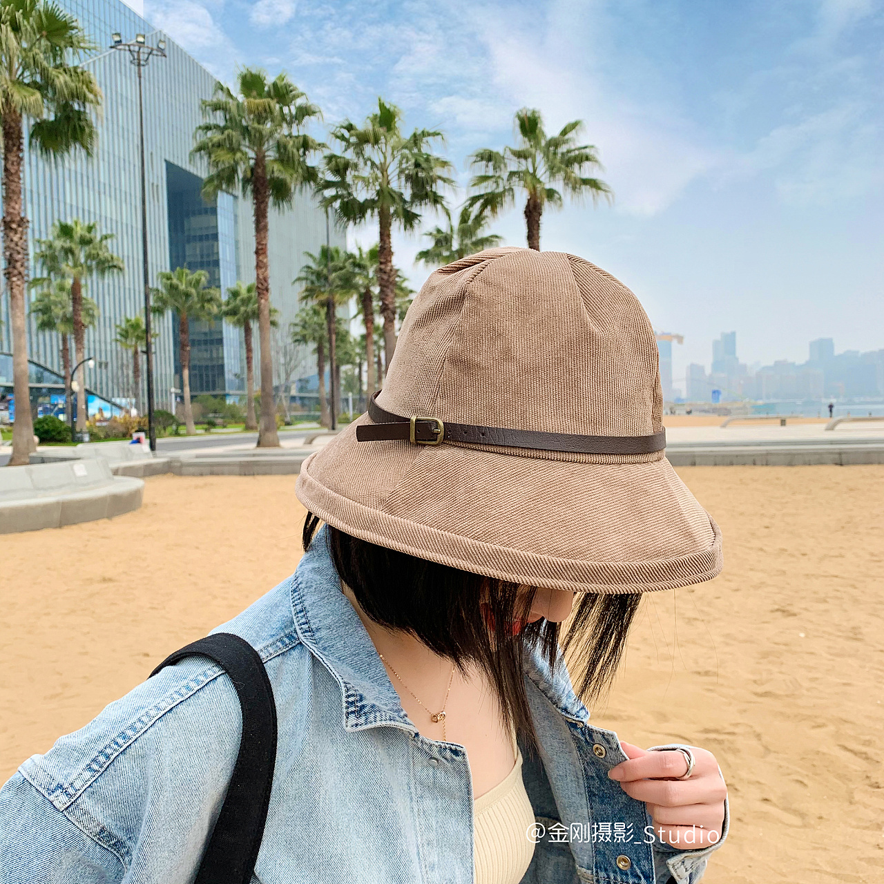 帽子女夏天出游大帽檐遮阳帽防晒可折叠太阳帽夏季大沿沙滩帽新款-阿里巴巴