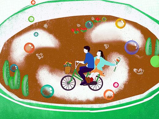 插画——与咖啡的故事