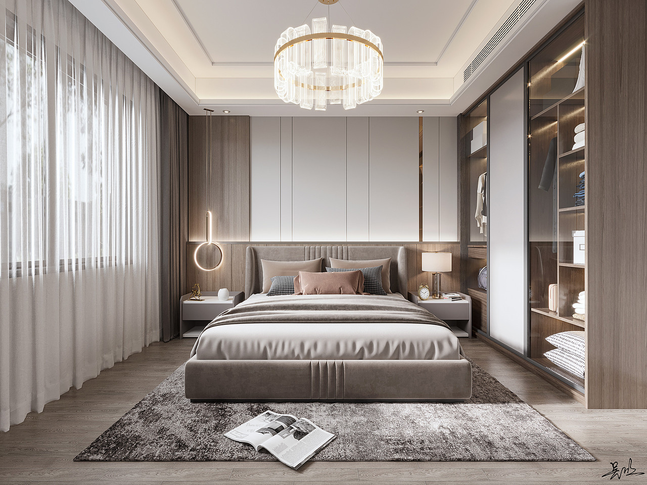 现代——低调奢华有内涵（图ZMjYxMTEyNjA0） - 家装设计 - 站酷设计师吴欣MM原创素材 - 站酷ZCOOL