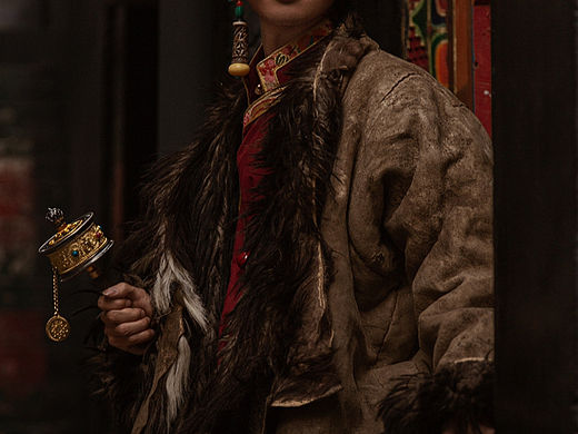 男士藏服写真
